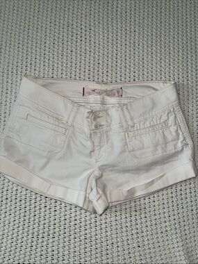 Hollister White Shorts